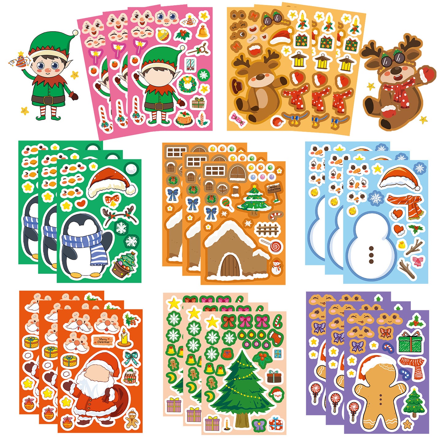 Christmas Sticker Set