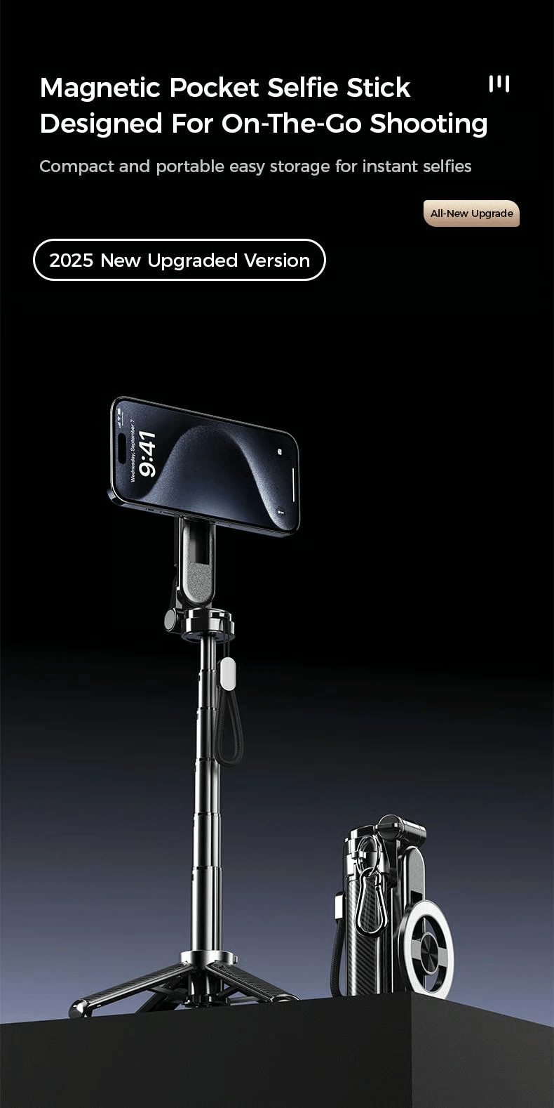 4 - in - 1 Selfie Stick - NomadXplore