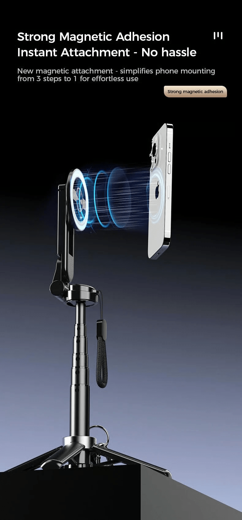 4 - in - 1 Selfie Stick - NomadXplore