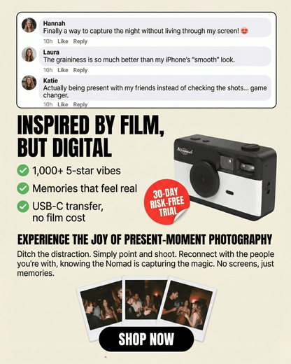 Digital Film Camera - NomadXplore